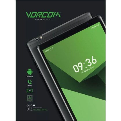 Vorcom S12 Professional 10inç Tablet